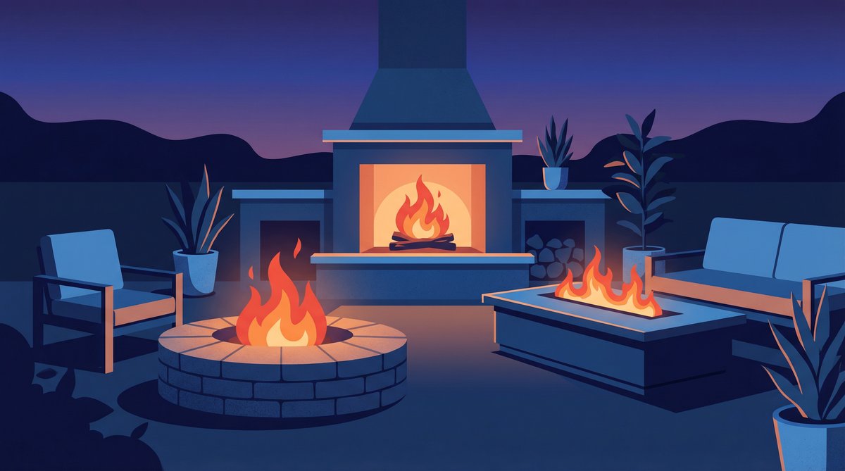 Fire Feature Design: Pits, Places, and Tables